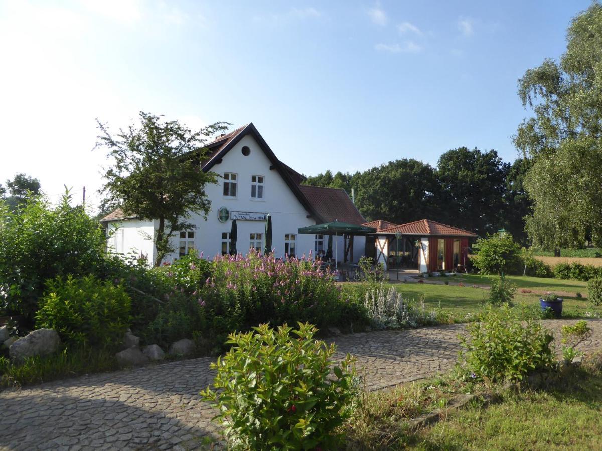 Landgasthaus Zur Muehlenwirtin Petershagen Eksteriør billede